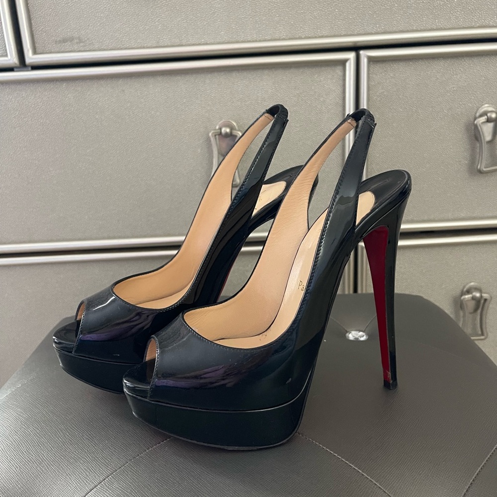Christian Louboutin Slingback Heels